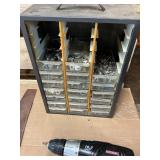 Large Mixed Tool Lot – Saws, Loppers, Drill, Hardware Organizer & More – Shop Tools – Works