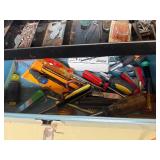 Gambles Artisan toolbox, specifically identified as model 13668 And contents