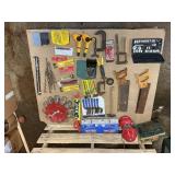 Large Mixed Tool Lot – Saws, Clamps, Drill Bits, Augers, Lanterns & More