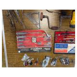 Box of cycle parts, lights , and various tools ⚒️