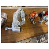 Box of cycle parts, lights , and various tools ⚒️