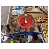 Huge box of classic tools and hardware!