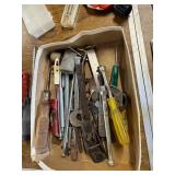 Huge box of classic tools and hardware!