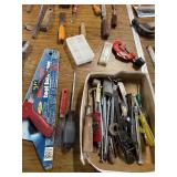 Huge box of classic tools and hardware!