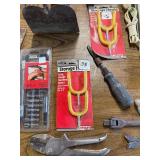 Screw flex kit brand new , forged steel blade and various bucket of tools