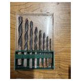 Bits, pipe insulation, grass clipper , screw drivers