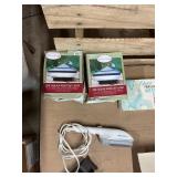 Mixed Household & Electrical Lot – Surge Protectors, Solar Lights, Steam Inhaler, Heating Pad & More