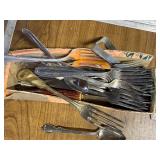 Huge lot of Vintage silverware