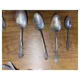 Huge lot of Vintage silverware