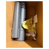 Box of lawn equipment piping/tubes and bags
