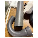 Box of lawn equipment piping/tubes and bags