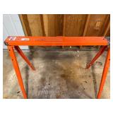 Steel sawhorse