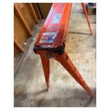 Steel sawhorse