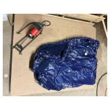 Inflatable Air Mattress w/ Manual Air Pump – Portable Sleeping Setup