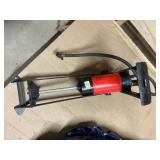 Inflatable Air Mattress w/ Manual Air Pump – Portable Sleeping Setup