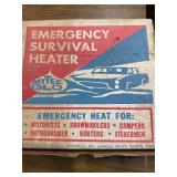 New “Dead Stock” 2-vintage Mytee Glo emergency survival heater