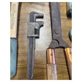 Lot of vintage Lawncare and shop tools.