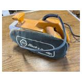 vintage Black & Decker Deluxe Belt Sander powers up