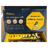 Vintage Burgess Vibro-Tool Master Craft Kits and heat gun