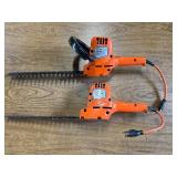 Set of Vintage Black & Decker Shrub and Hedge Trimmers