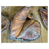 Lot of vintage baseball gloves.
