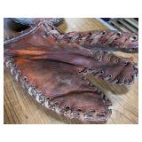 Lot of vintage baseball gloves.