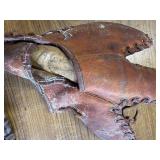 Lot of vintage baseball gloves.