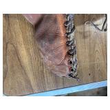 Lot of vintage baseball gloves.