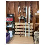 Rossignol Touring Cross Country Skis w/ Bindings & Poles – Nordic XC Ski Set