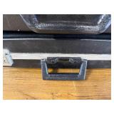 Rotary plates and Two briefcases