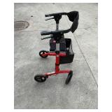 Escape Rollator Walker w/ Seat & Storage – Folding Mobility Walker