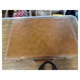 Two leather Briefcases