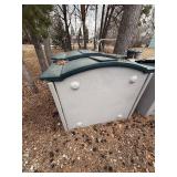 Rubbermaid outdoor storage unit