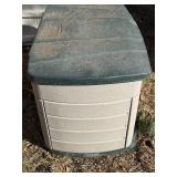 Rubbermaid outdoor storage aprox 42x24