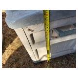 Rubbermaid outdoor storage unit approx 46x23