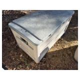 Rubbermaid outdoor storage unit approx 46x23