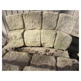 Huge lot of concrete landscape pavers or retaining wall blocks