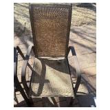 Two outdoor lawn/deck chairs