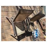 Two outdoor lawn/deck chairs