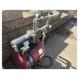 shallow well jet pump and pressure tank system