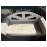Rubbermaid resin outdoor storage bench