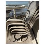 stackable outdoor patio furniture set