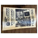 This is a vintage Compass Electronics Corp Sensi-Depth 3 fish locator/depth finder - in original packaging