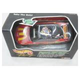 NASCAR diecast Hot Wheels Racing #94 Bill Elliott. Electronic Fast Facts Edition (includes a trivia game)