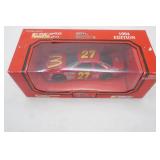 NASCAR Racing Champions 1:24 Scale Diecast Stock car Replica. #27 Jimmy Spencer. Ford Thunderbird. 1994 Edition