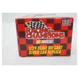 NASCAR Racing Champions 1:24 Scale Diecast Stock car Replica. #94 Mac Tonight Car, Driven by Bill Elliott. 1997 Edition