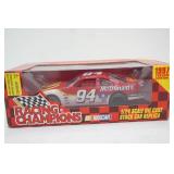 NASCAR Racing Champions 1:24 Scale Diecast Stock car Replica. #94 Bill Elliott.  1997 Preview Edition