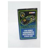 1995 Racing Champions "Thunderbat" diecast set. #94 Bill Elliott. NASCAR Transporter and premier stock car. 1:64 Scale