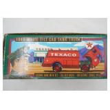 ERTL 1996 Texaco 1949 White Tilt Cab Tank Truck coin bank. Collector Series #13