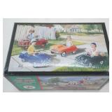 TEXACO Fire Chief diecast Pedal Car Coin Bank. 1996 Limited Numbered Edition (First Edition 1 of 15,000) 1948 BMC Fire Truck stock #48 EMC FE 01